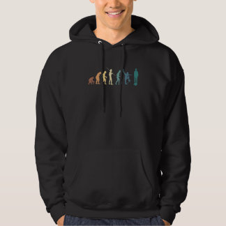 Vintage Retro Evolution Onewheel E Skateboard 1 Hoodie