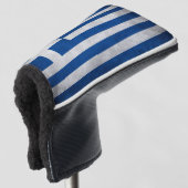 Vintage retro Flag of Greece Golfheadcover (3/4 voorkant)