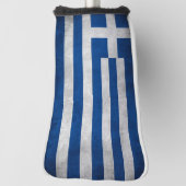 Vintage retro Flag of Greece Golfheadcover (Draai 90)