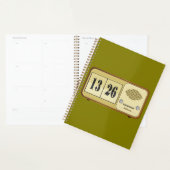 Vintage Retro Flip Clock Radio Planner (Display)