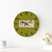 Vintage Retro Flip Klok Radio (Huis)