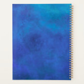 Vintage retro flower design Planner (Achterkant)