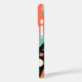 Vintage Retro Funky Kleurrijke Hoes iPhone (Achterkant / Links)