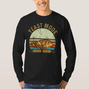 Vintage Retro Gist Modus Brood Bakken Bakker Bakke T-shirt