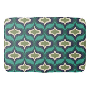 Vintage Retro Groen Badmat