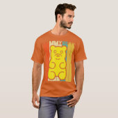 Vintage Retro Gummy Beer T-shirt (Voorkant volledig)