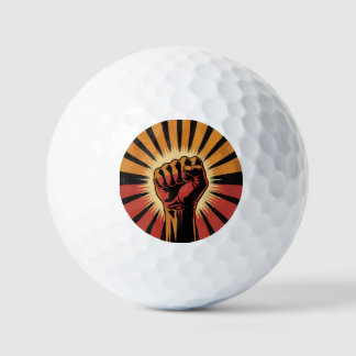 Vintage Retro Hand Golfballen