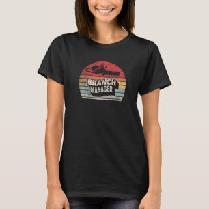 Vintage Retro Houthakker Boomverzorger Logger Tak  T-shirt