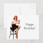  Vintage Retro Huisvrouwen Jaren 50 Briefkaart (Voorkant / Achterkant)