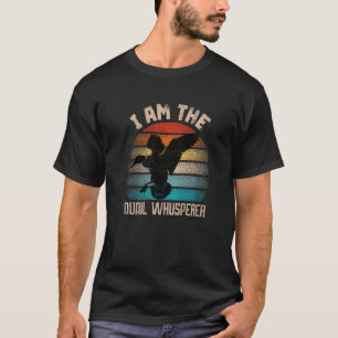 Vintage Retro Ik Ben De Kwartelfluisteraar Vogelja T-shirt