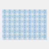 Vintage Retro Inpakpapier Plat Vel Set van 3 (Voorkant 2)