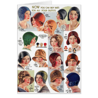 Vintage Retro Kitsch Vrouwen 20s Vrouwelijke Pette