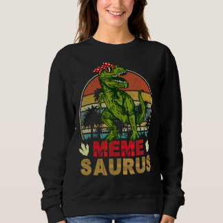 Vintage Retro Memesaurus Dinosaur Trex Trui