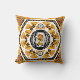 vintage Retro met kant en bloemen Kussen