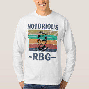 Vintage Retro Notorious RBG Ruth Bader Ginsburg T-shirt