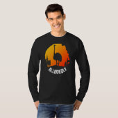 Vintage Retro Ostrich T-shirt (Voorkant volledig)