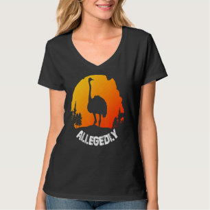 Vintage Retro Ostrich zou 1 T-shirt