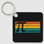 Vintage Retro Pi Sleutelhanger (Voorkant)