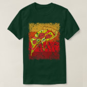 Vintage Retro Pizza 1832  T-shirt (Design voorkant)