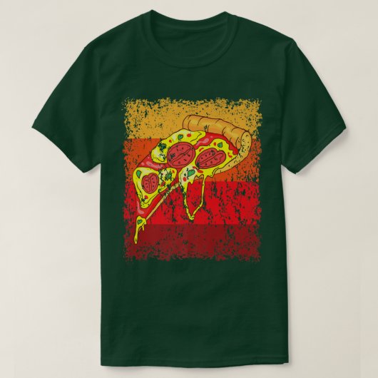 Vintage Retro Pizza 1832  T-shirt (Design voorkant)