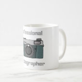 Vintage Retro Professionele Fotograaf Camera Koffiemok (Voorkant rechts)