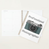 Vintage Retro Professionele Fotograaf Camera Planner (Display)