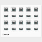 Vintage Retro Professionele Fotograaf Camera Vierkante Sticker (Vel)