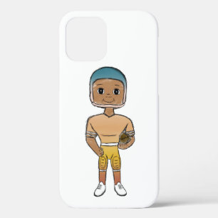 vintage retro regenboog voetbalspeler ombre Case-Mate iPhone case