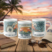 Vintage Retro Retirement Adventure Koffiemok