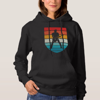 Vintage Retro Rock & Roll Music and Guitar 1 Hoodie