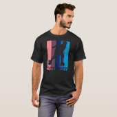 Vintage Retro Roller Derby T-shirt (Voorkant volledig)