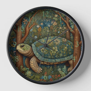Vintage retro schildpad bohemien boho bos
