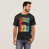 Vintage Retro Skydivers Shirt Gift For Skydiving (Voorkant volledig)