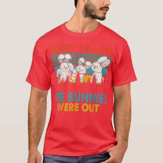 Vintage Retro, sorry dat ik te laat ben... waren d T-shirt