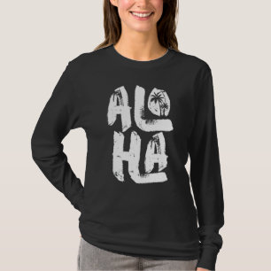 Vintage Retro Stijl Exotische Zomer Typografie Str T-shirt