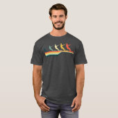 Vintage Retro Style WATER SKI T-shirt (Voorkant volledig)