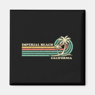 Vintage Retro Summer Vacation California Imperial Magneet