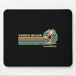 Vintage Retro Summer Vacation California Venice Be Muismat