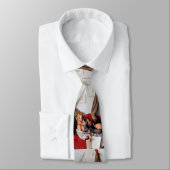 Vintage Retro Telephone Pinup Stropdas (Gebonden)