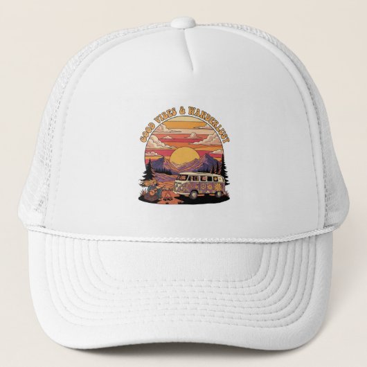 Vintage / Retro Trucker Pet (Voorkant)