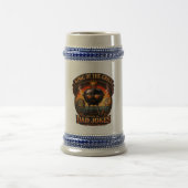 Vintage Retro Vader-dag ontwerp Bierpul (Center)