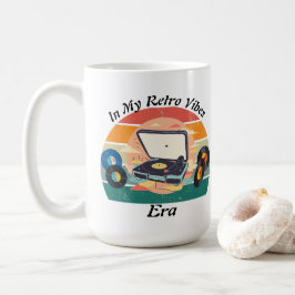 vintage retro vinyl Mug Koffiemok