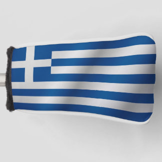 Vintage retro vlag van Griekenland Golfheadcover