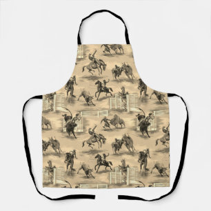 Vintage Retro Western Rodeo Cowboy Schort