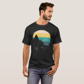 Vintage Retro Whistler Canada T-shirt (Voorkant volledig)