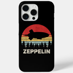 Vintage Retro Zeppelin T-shirt Luchtballon Luchtsc iPhone 15 Pro Max Hoesje