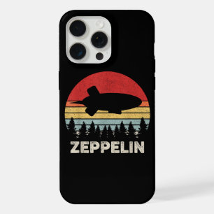 Vintage Retro Zeppelin T-shirt Luchtballon Luchtsc iPhone 15 Pro Max Case