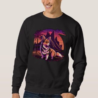 Vintage Retrowave Synthwave 80s Vaporwave Welshe C Trui