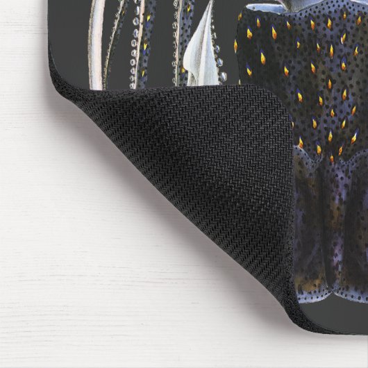 Vintage Reuzenoctopus of Inktvis, Zeedier Muismat (Hoek)