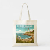 Vintage Rhode Tote Bag (Achterkant)